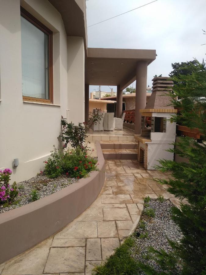Maia Luxury Pool Villa Afantou Ngoại thất bức ảnh