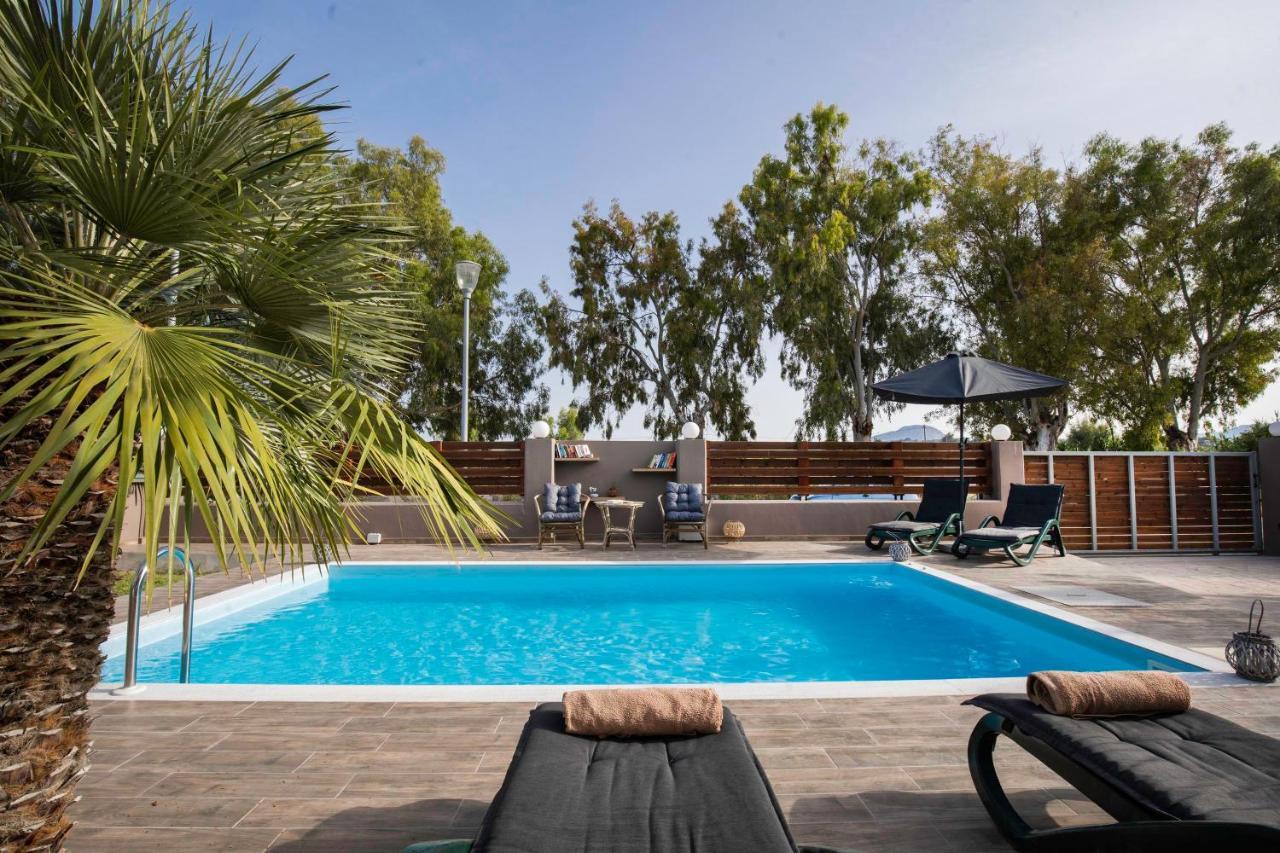 Maia Luxury Pool Villa Afantou Ngoại thất bức ảnh